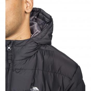 Trespass Herren Oskar Outdoor Jacke, Schwarz, M