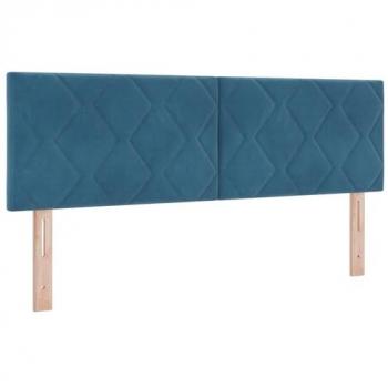 Braccio testere con design a blocchi blu profondo 140 cm, finitura vellutata