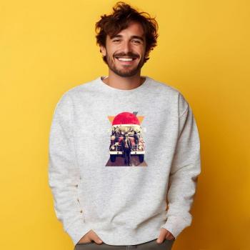 EL CAMION Männer Sweat XS grau meliert