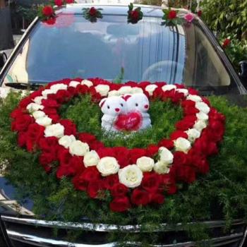 Party Blumen Schlamm Tablett