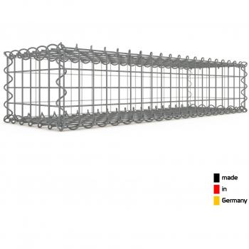 Estructura de Lavado: Gaviones 100 cm x 20 cm x 30 cm, Malla 5 cm x 5 cm, Espiral