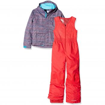 Conjunto de Nieve Columbia Buga para niños Azul (Atoll) Talla XXS