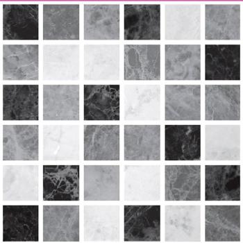 Pegatinas Mosaico de Piedra 10 Figuras