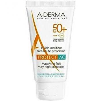 A-Derma Crema Fotoprotectora Matificante Spf50 Para Pieles Grasas 40Ml