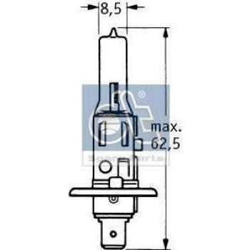 Glühlampe für VW, AUDI, MERCEDES-BENZ 9.78109 von DT Spare Parts