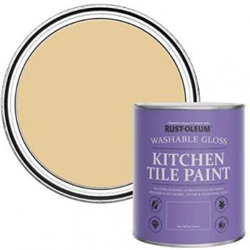 Glossy Sandstorm Kitchen Tile Paint from Rust‑Oleum – 750 mL