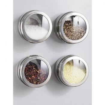 Stainless Steel Seasoning Tins