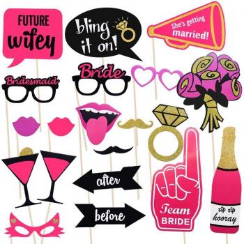 Bridal Shower Photo Booth Props