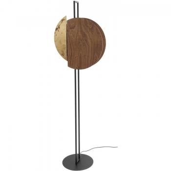 Lampada Sunset marrone scuro/oro/nero