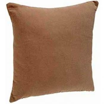 Kissen „Lichtblick“ – 38×38 cm, beige, abnehmbarer Baumwollüberzug – Atmosphera
