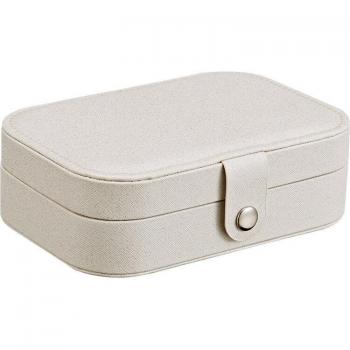 Compact Leather Jewelry Case