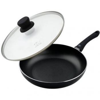 Ensemble poêle avec couvercle en verre 28 cm Elo Intelligent Vie