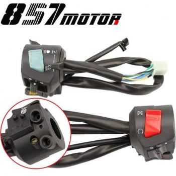 CB400 Double Hole Headlight Turn Signal Horn Ignition Switch Handle Assembly 1992-1998