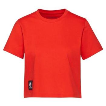Mammut Massone Short Sleeve Cropped Tee – Red M