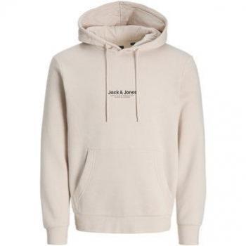 Jack & Jones Vesterbro Sweat à Capuche (Homme, Beige)