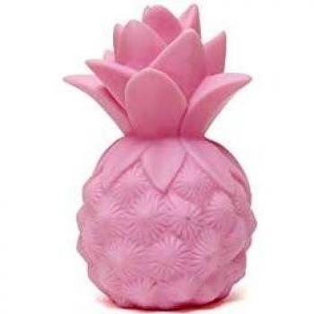Lámpara LED piña rosa
