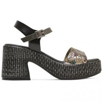 Tacón 8 cm Plata Jimena Pala Metálica Porronet