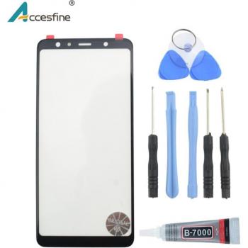 Samsung Galaxy A6 A7 A8 A9 Plus A9s Touch Screen Replacement with Outer Glass Lens