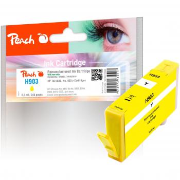 Peach H903/907 Gelb Druckerpatrone – T6L95AE, neueste Firmware‑unterstützt für HP Pro‑Modelle