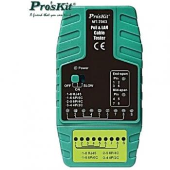 Tester di Cavi PoE MT-7063
