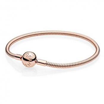 Pulsera Cadena de Serpiente Oro Rosa 580728-23