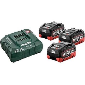 Metabo Basis-Set 3 x LiHD 5.5 Ah