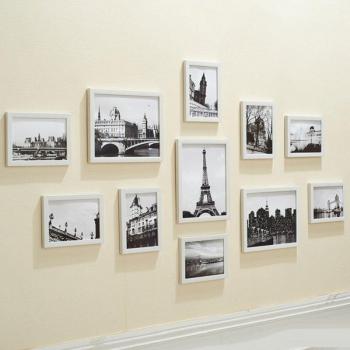 Stylish 11-Piece Wall Hanging Photo Frame Set