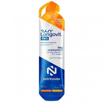 Gel Nutrinovex Longovit 360 Pro Sabor Mango Mandarina 50 g