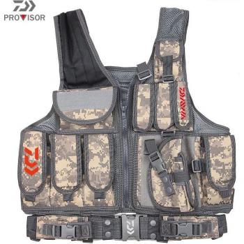 Daiwa Men's Breathable Camouflage Fishing Vest