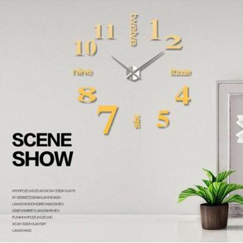 Acrylic Mirror Wall Clock