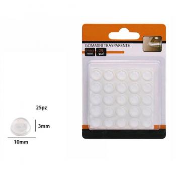 Set de Ojales Transparente para suelos 10 × 3 mm
