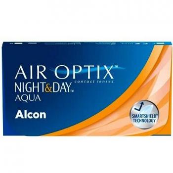 Air Optix Aqua Nacht und Tag (6 Stück, Monatslinse, Sphärisch)