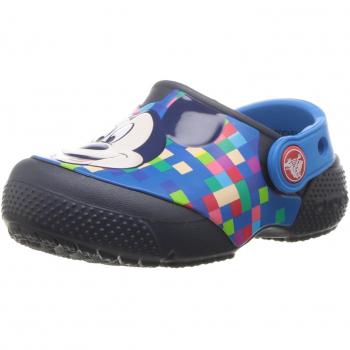 Zueco Crocs Fun Lab Mickey, Unisex Niños, Azul