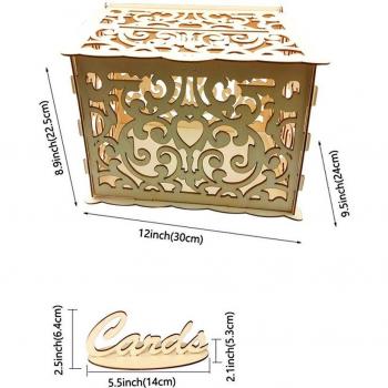 Cajas de madera decorativas para bodas