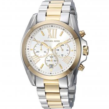 Michael Kors Women’s Bradshaw Luxury Gold/Silver Clock
