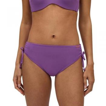 Braga bikini micropiqué violeta con efecto reductor