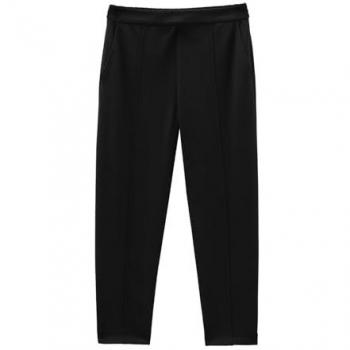 Someday Charlie Pure Viskose Schlupfhose Schwarz