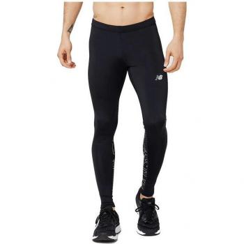 Herren-Sportleggings New Balance Reflective Accelerate Schwarz