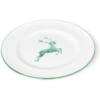 Gmundner Green Deer Dessert Plate 22 cm