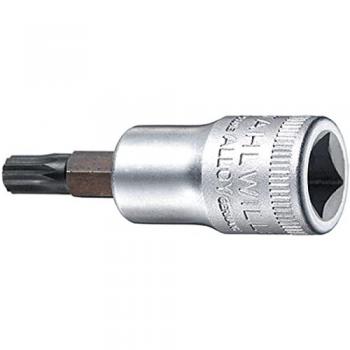 Cabeza de destornillador 3/8 Stahlwille 49X M5, longitud 52mm, con conexión hexagonal