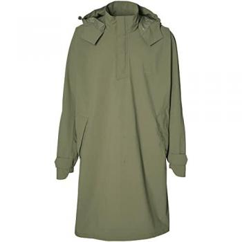 Vestito Poncho Verde Basil Mosé