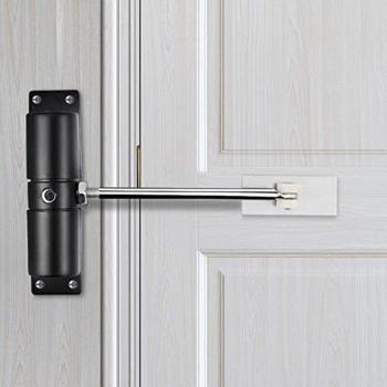 Lightweight Automatic Door Closer with Black Belt Wheel