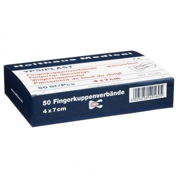 Fingerkuppenverband Ypsiplast (4 × 7 cm) – wasserfestes Pflaster, 50 Stück