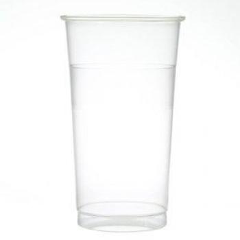 Regalzone 100‑Pack Plastic Hi‑Ball Tumbler Cups (Schooner Style)