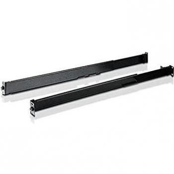 Aten 2X-025G, console KVM LCD, kit de montage en rack, noir