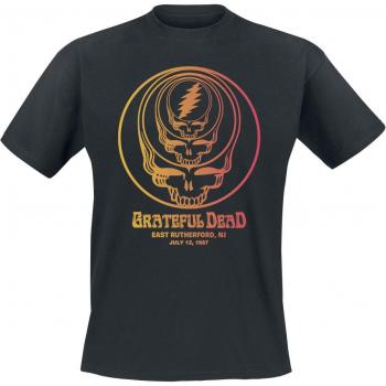 Men's Giant Retro Grateful Dead T-Shirt in Black, S-XXL Sizes