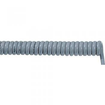 Spiral Cable UNITRONIC® SPIRAL LiF2Y11Y 500 mm / 2000 mm 7 x 0.25 mm² Grey