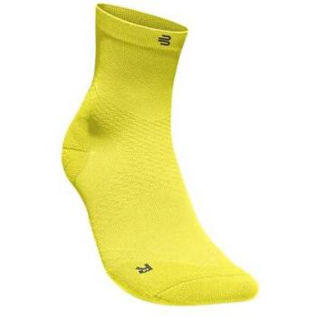 Bauerfeind Sport‑Socke Run Ultralight – Mittel‑Cut für Damen, 38–40, gelb