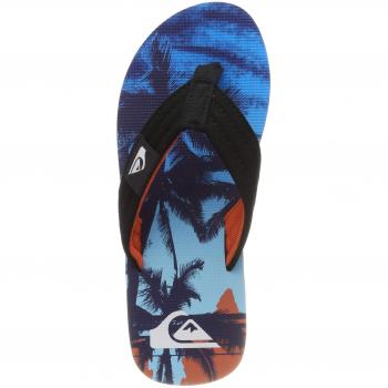 Quiksilver Jungen Molokai Layback Sandalen, Blau, 38 EU