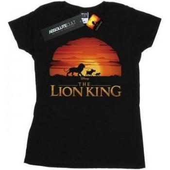Camisa de Mujer Disney El Rey León Logo Solar Algodón